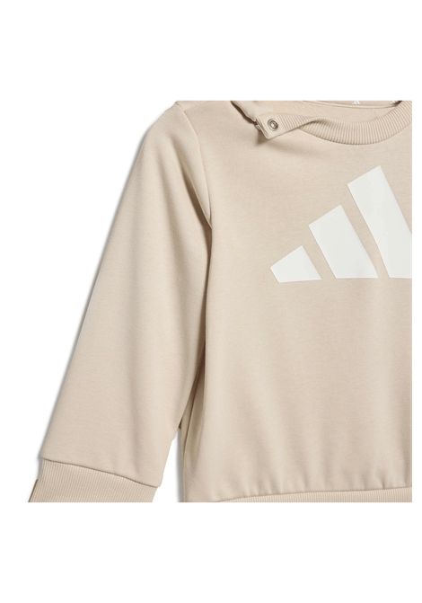 Adidas Essentials French Terry Jogger Set Beige Olive Green Infant ADIDAS CORE | Tracksuits | KB9654-